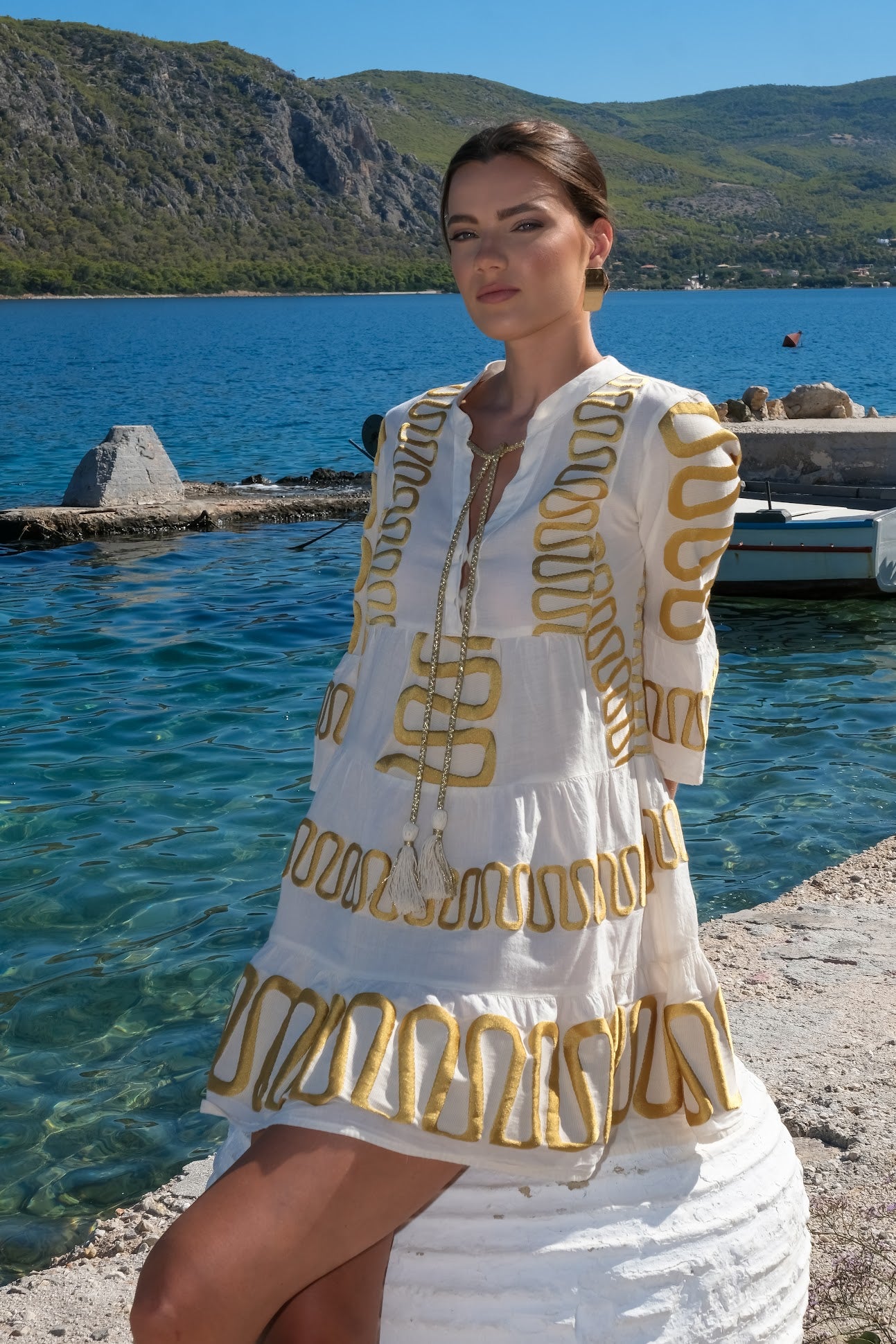 Mystery ResortWear - Kasia 100%Cotton Dress