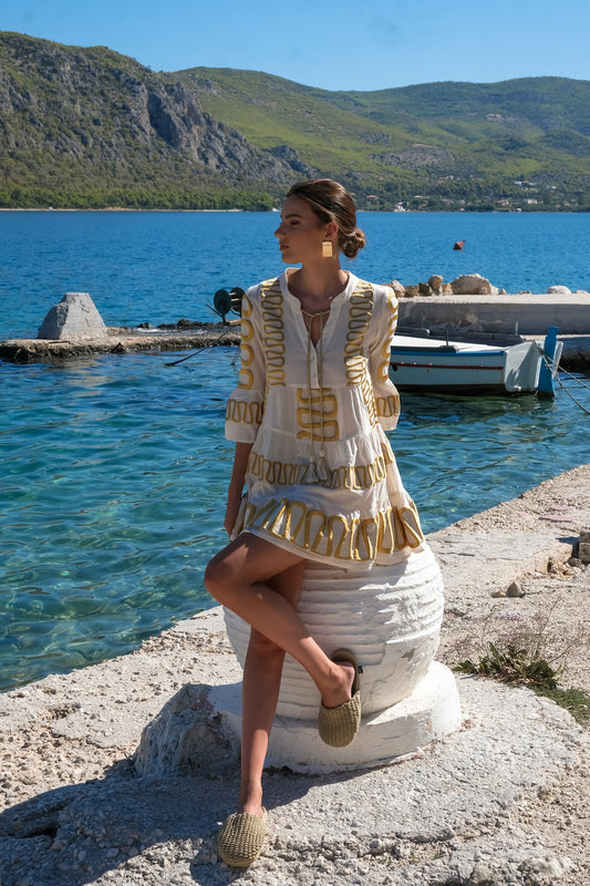 Mystery ResortWear - Kasia 100%Cotton Dress