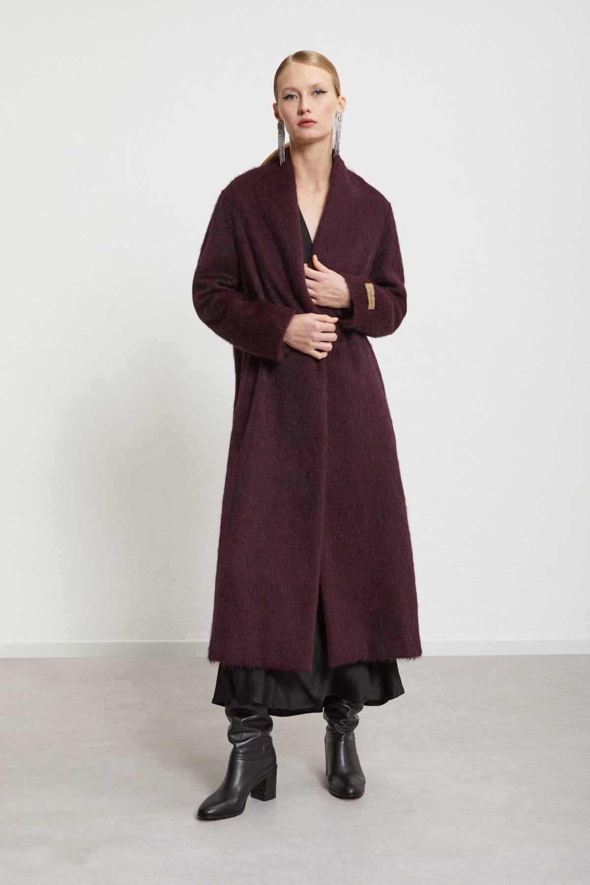 Ottod'Ame - Wool-blend Coat with Belt