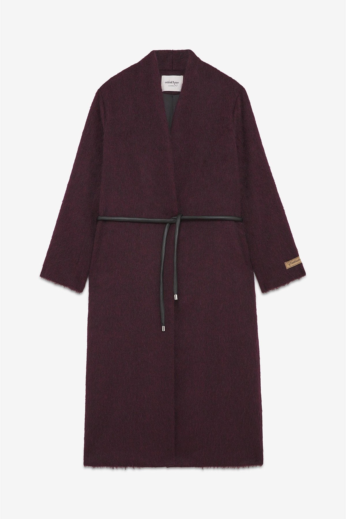 Ottod'Ame - Wool-blend Coat with Belt