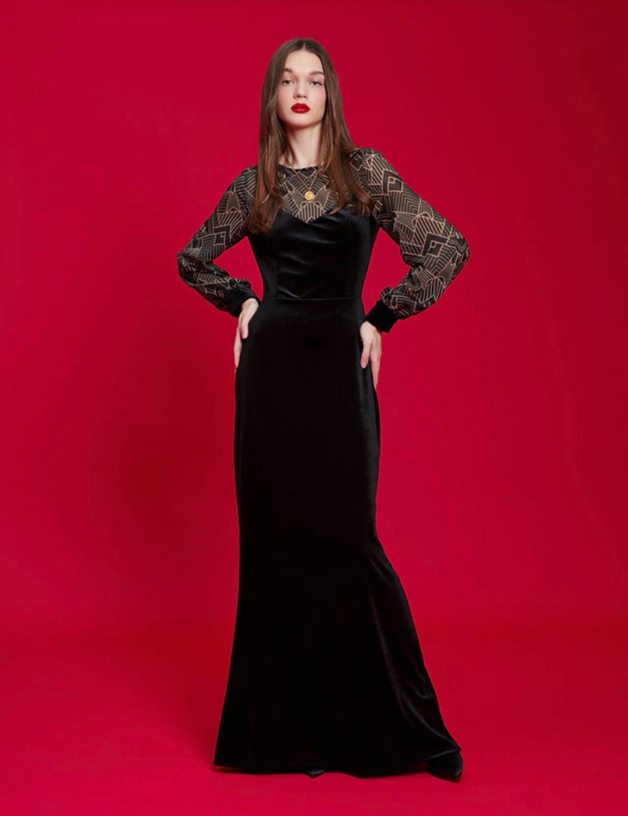 Black Velvet Gowns Floral Park New York NY USA Designer Wedding Gowns Sonia  Azhar
