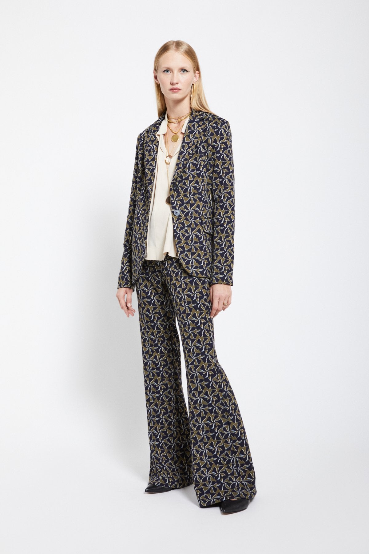 Ottod'Ame - Printed Fit Blazer