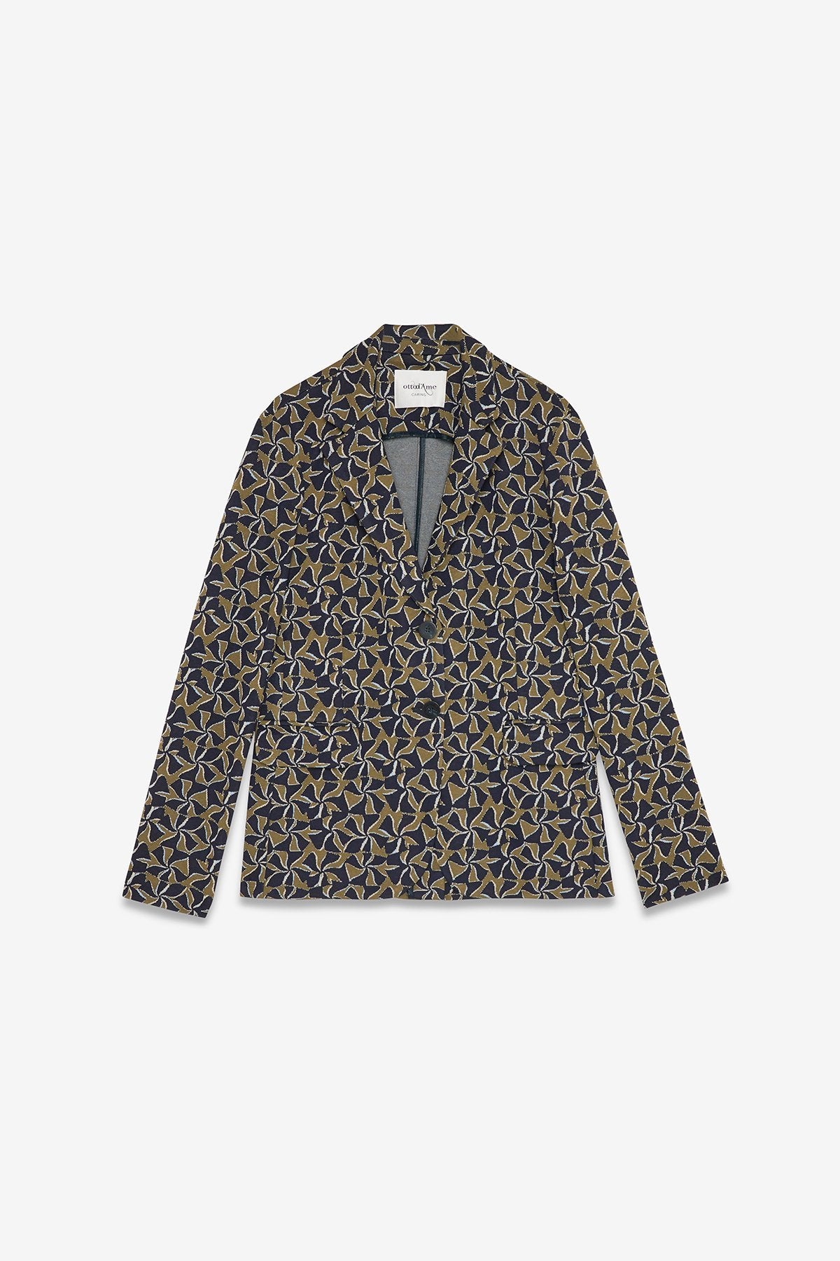 Ottod'Ame - Printed Fit Blazer