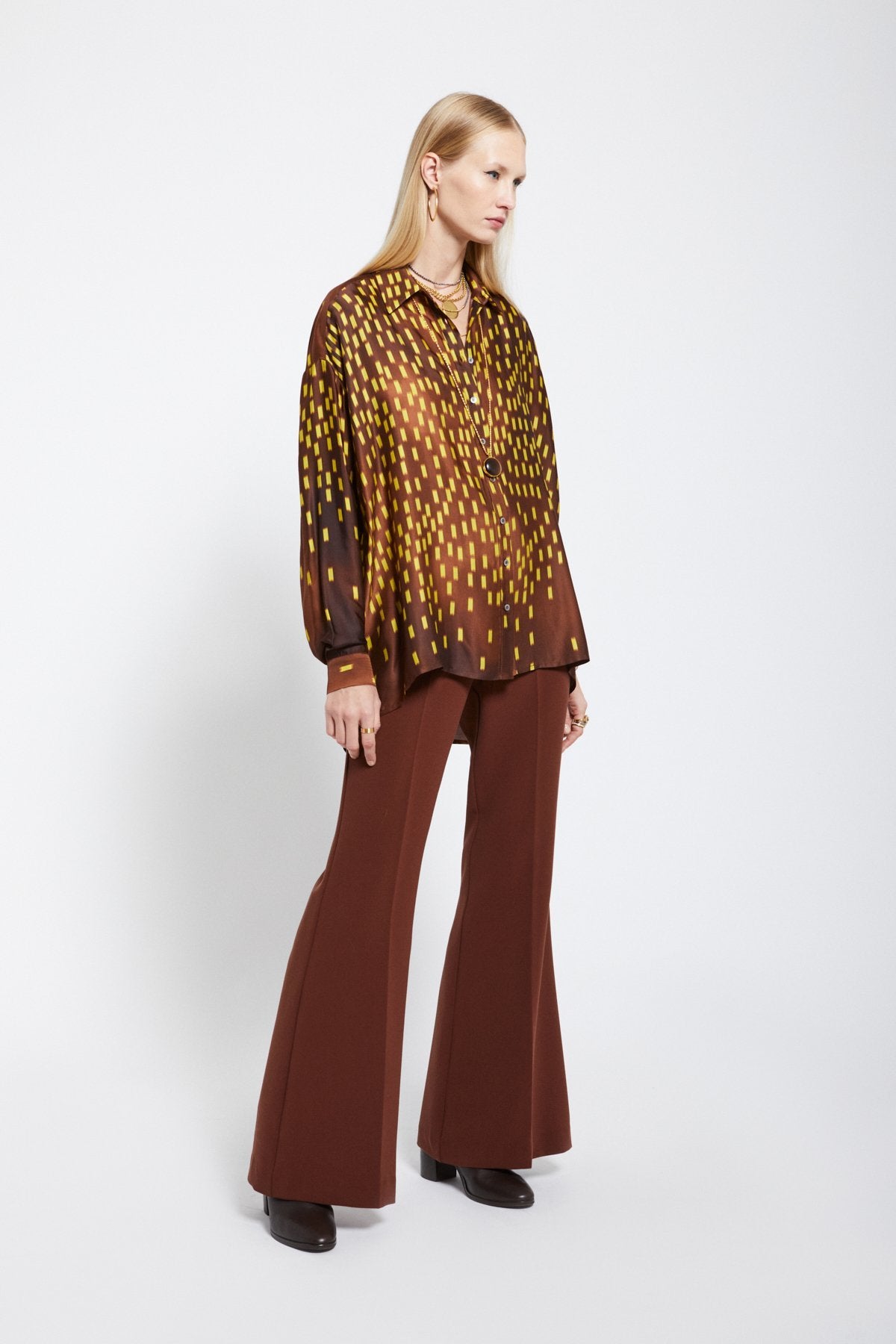 Ottod'Ame - Printed Pure Viscose Shirt