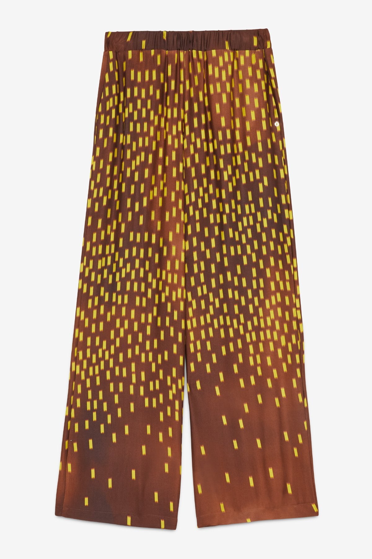 Ottod'Ame - Printed Pure Viscose Palazzo Trousers