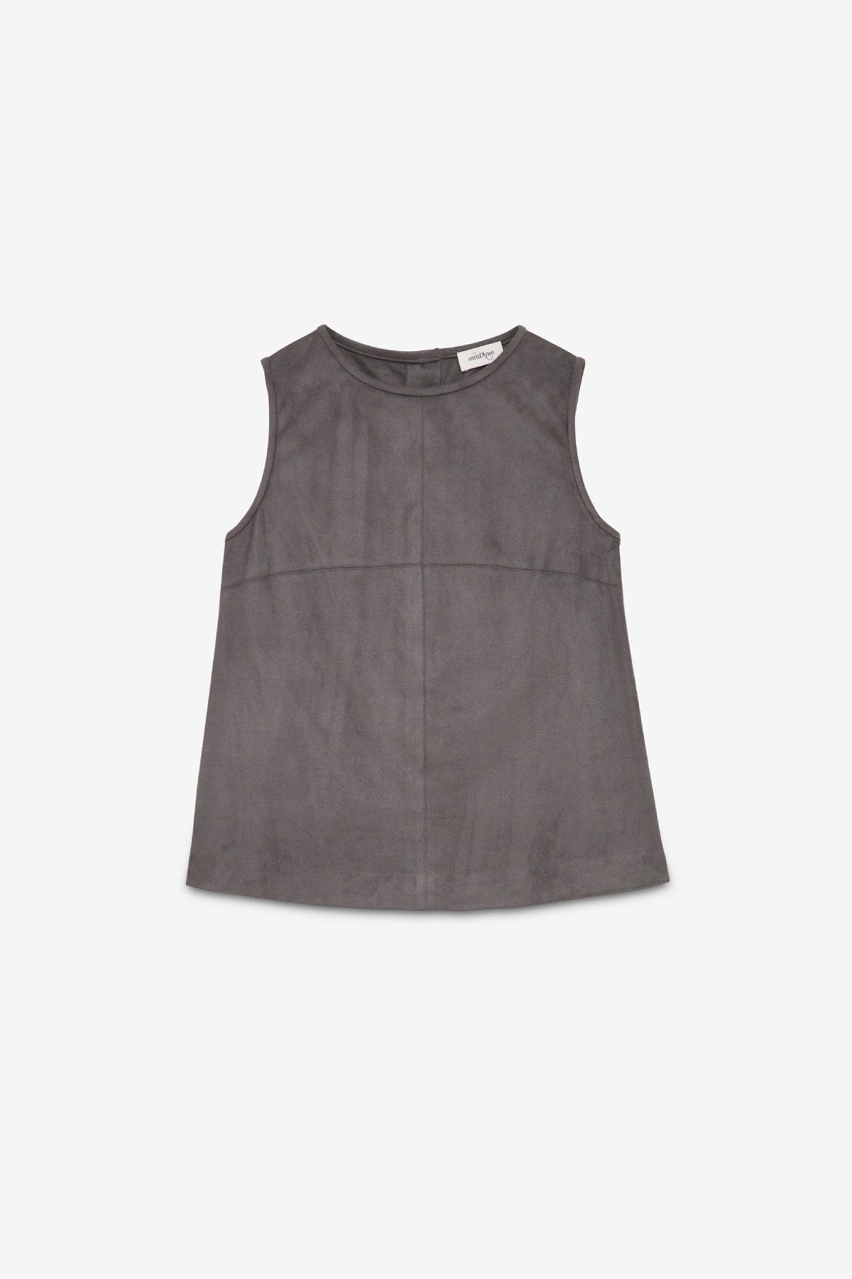 Ottod'Ame - Sleeveless Top Leather Effect