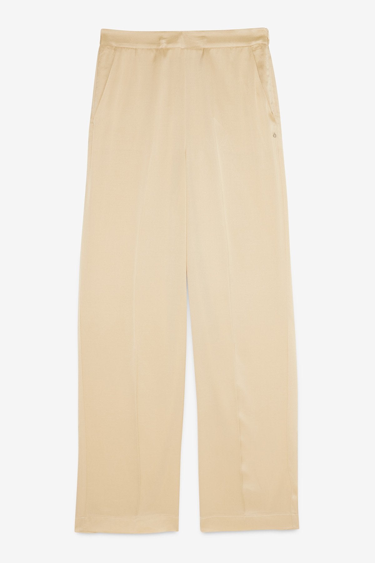 Ottod'Ame - Viscose palazzo trousers