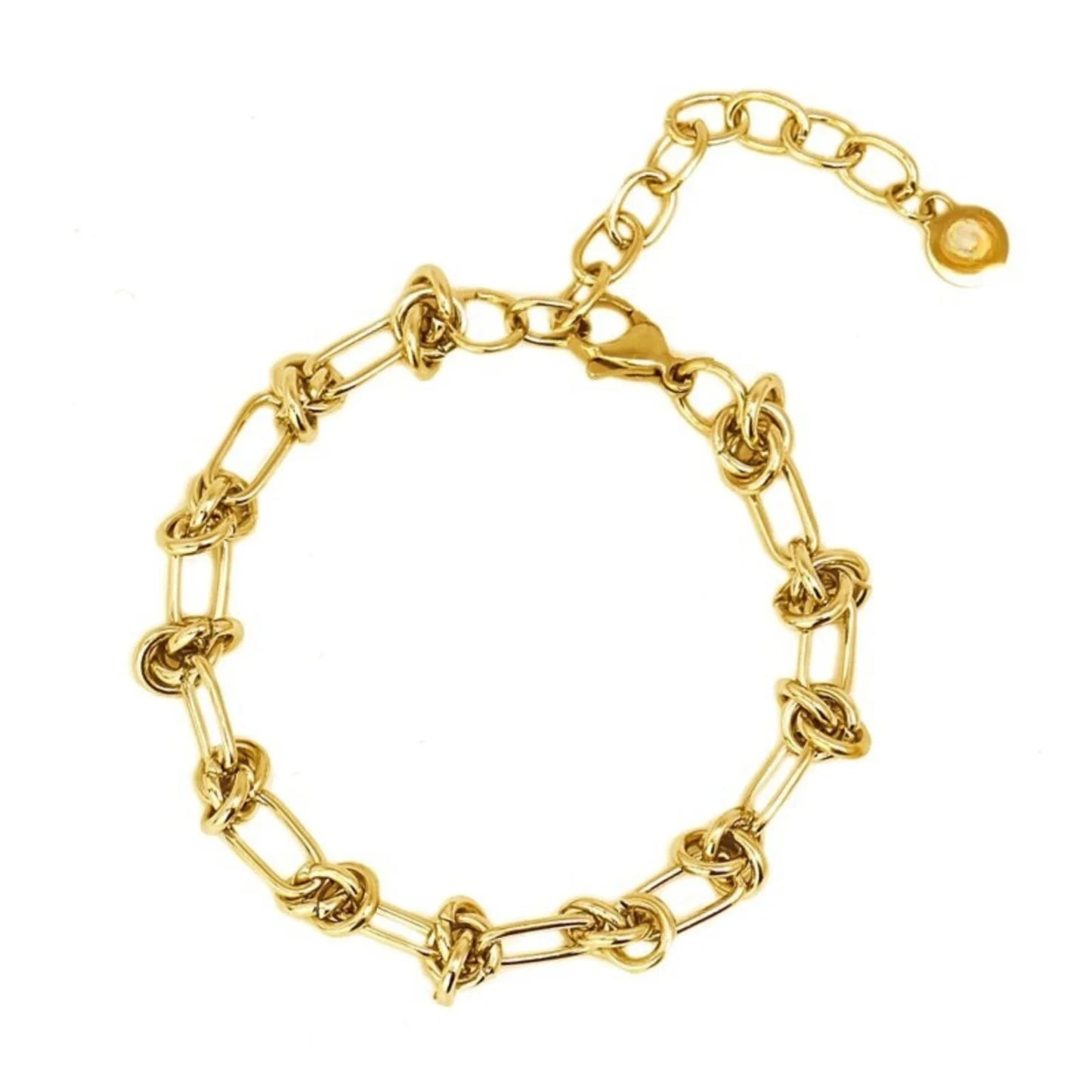 Knot Bracelet  - S.Steel 14k Gold Plated