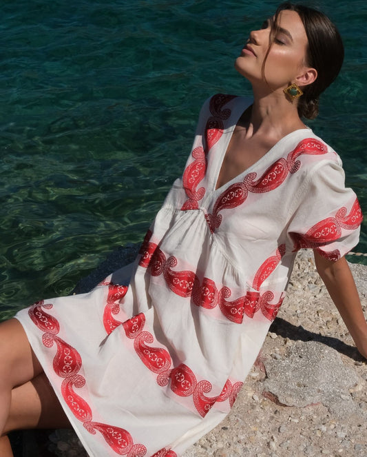 Mystery ResortWear - Kaia 100%Cotton Dress