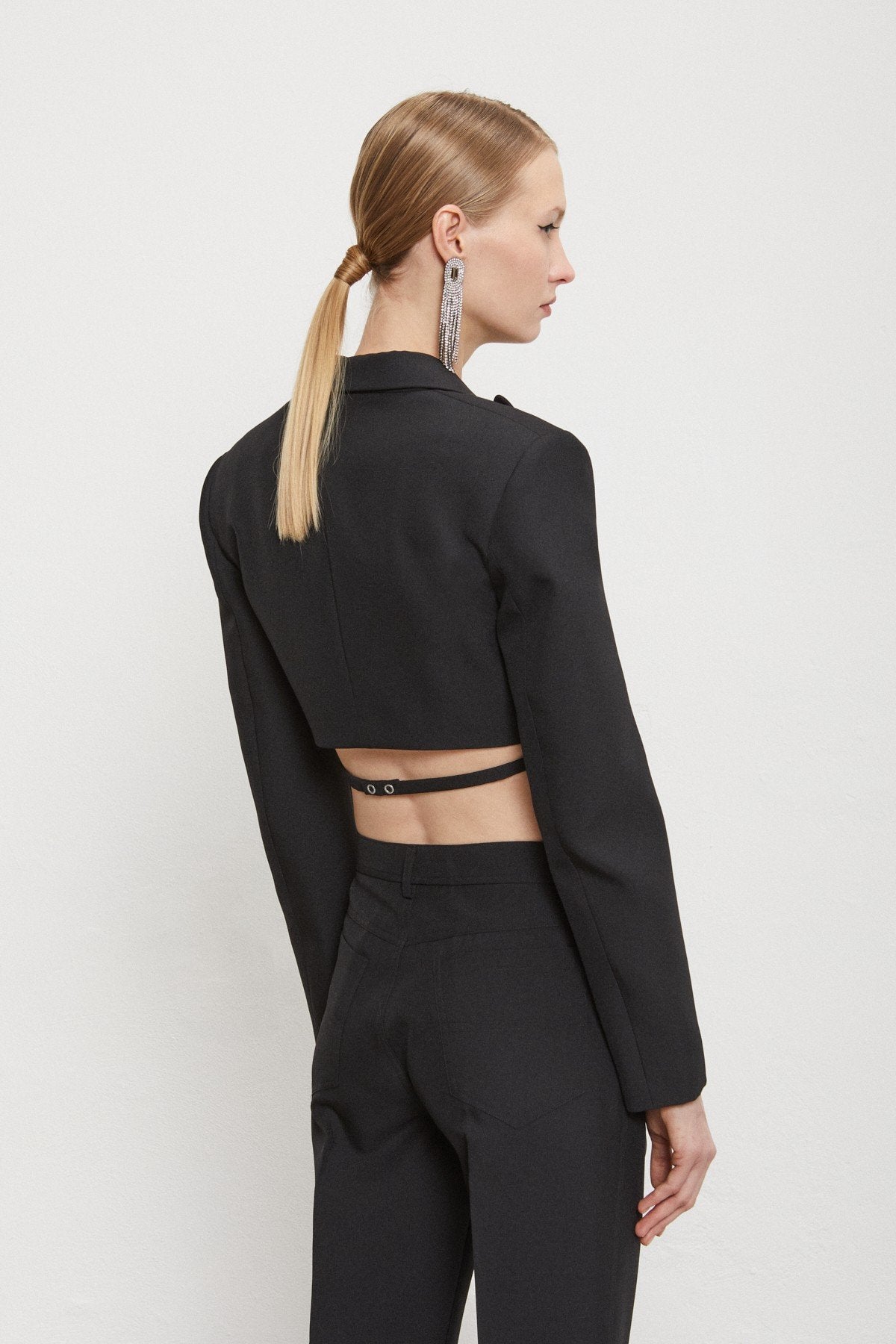 Ottod'Ame - Tailored Cropped Jacket