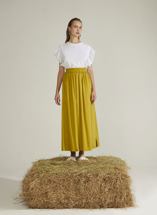 Le Sarte Del Sole - Cotton Skirt