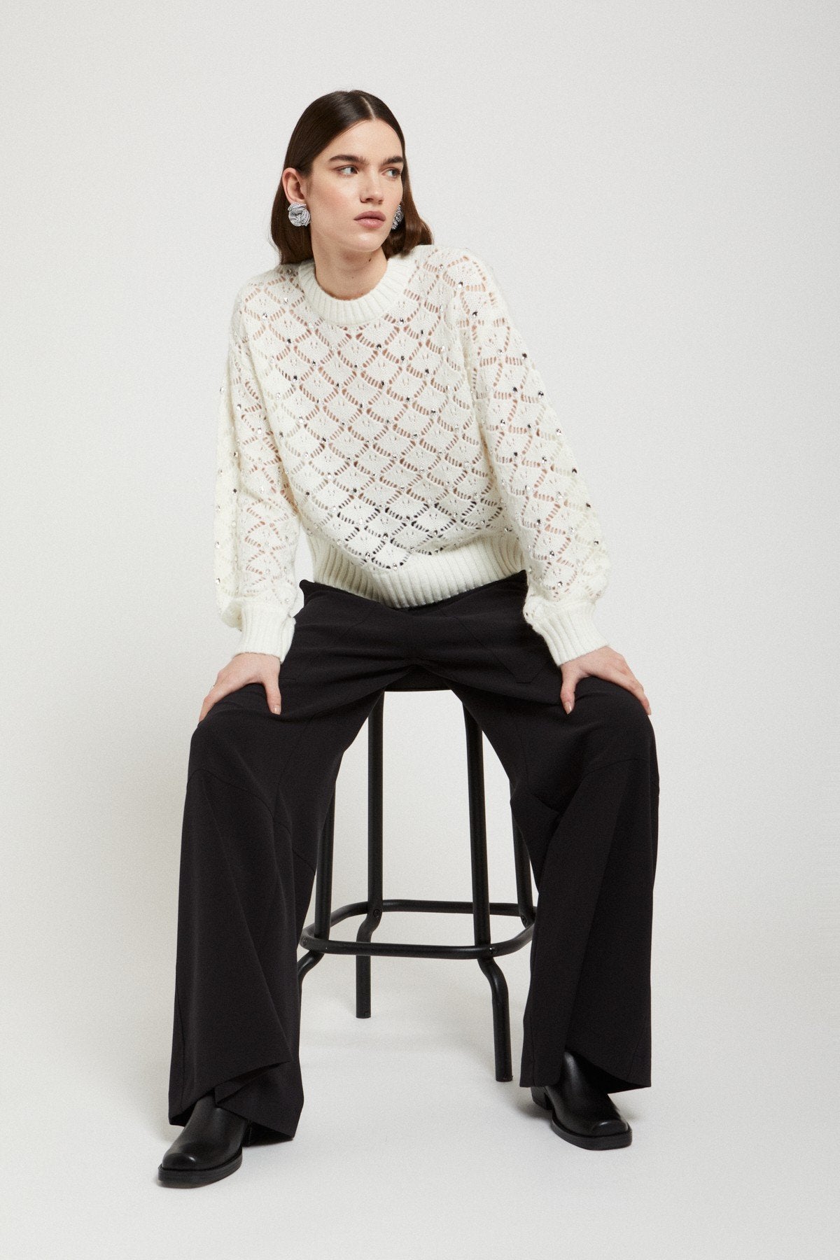 Ottod'Ame - Fretworked Sweater