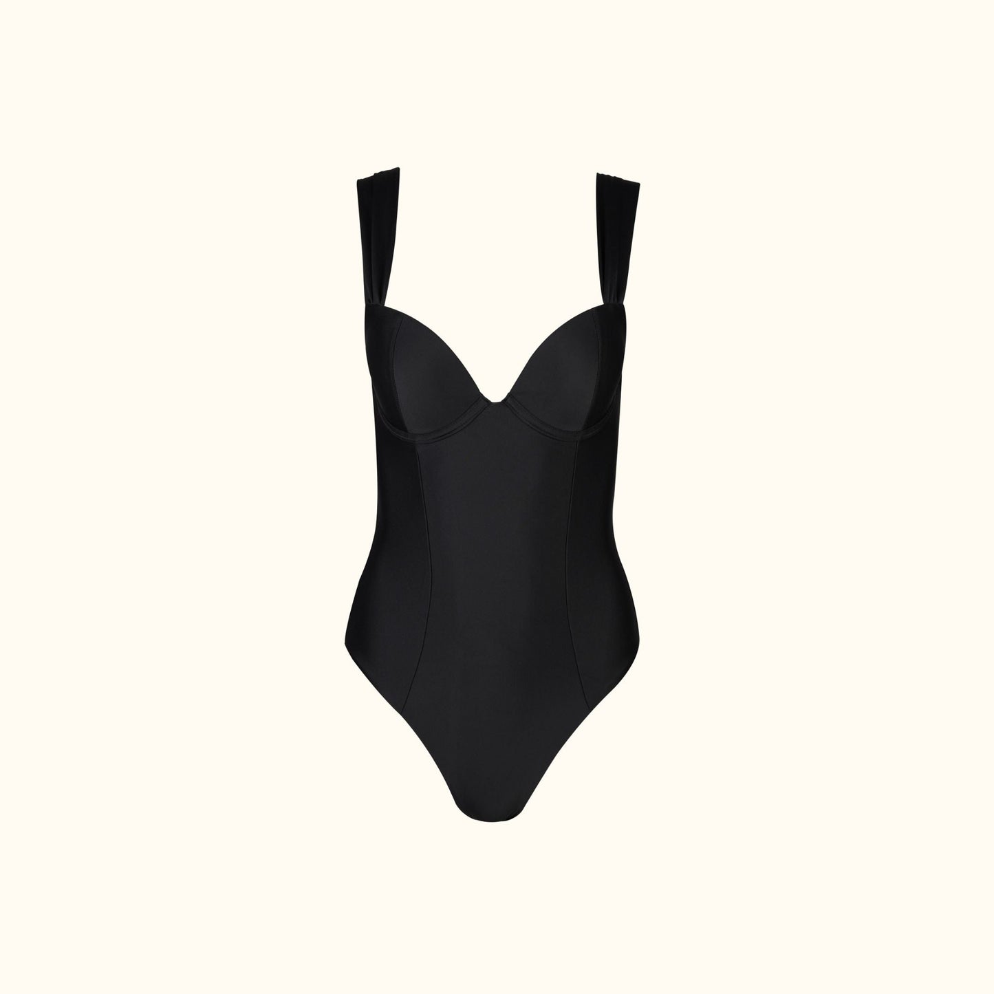 Magnolia Black Push Up One Piece